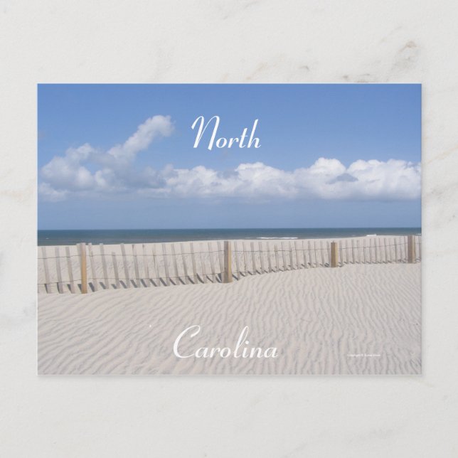 Norh Carolina Postcard (Front)