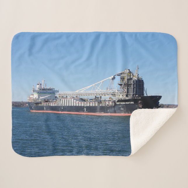 Norhtern Venture Sherpa blanket (Front (Horizontal))