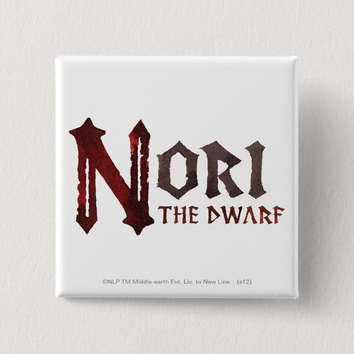 Nori Name 15 Cm Square Badge Zazzle.co.uk