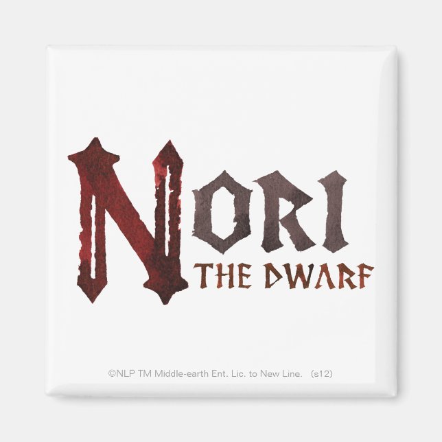 Nori Name Magnet (Front)