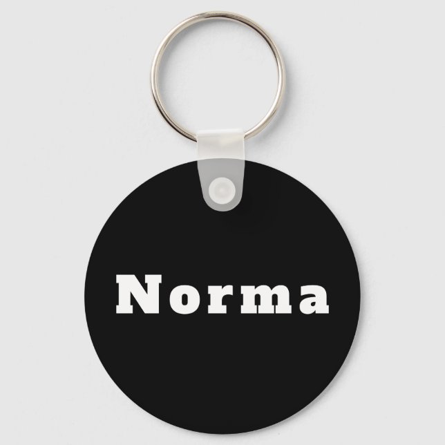Norma Key Ring (Front)