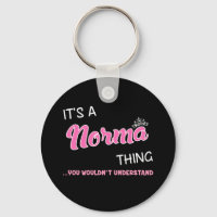 Norma thing you wouldn't understand name