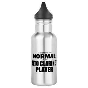 Normal Alto Clarinet Player 532 Ml Water Bottle