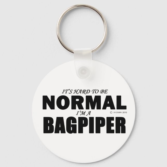 Normal Bagpiper Key Ring (Front)