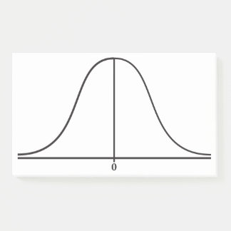 Normal Distribution (L) Post-it Notes