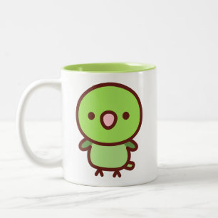 Normal female Pacific parrotlet Two-Tone Coffee Mug