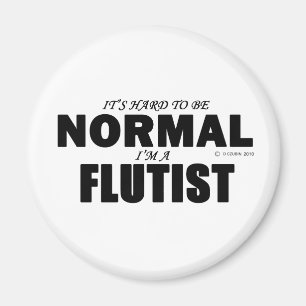 Normal Flautist Magnet