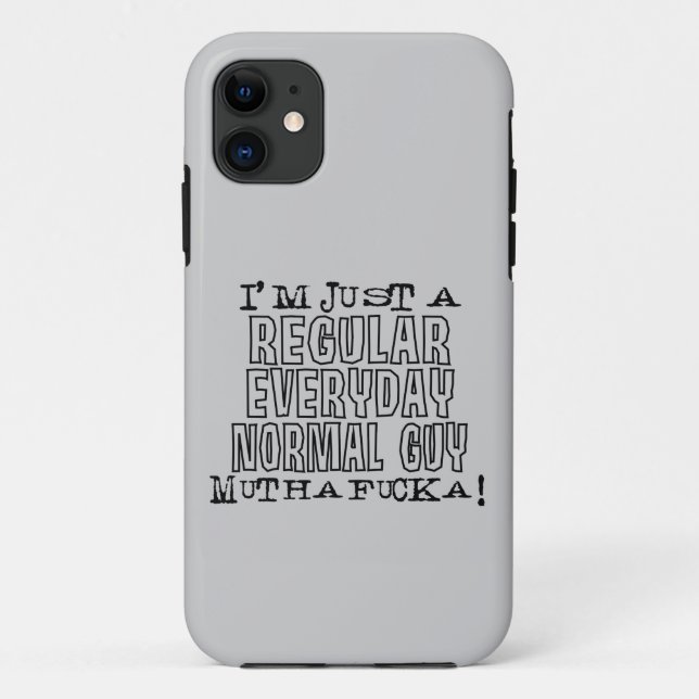 Normal Guy Case-Mate iPhone Case (Back)