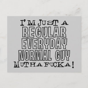 Normal Guy Postcard