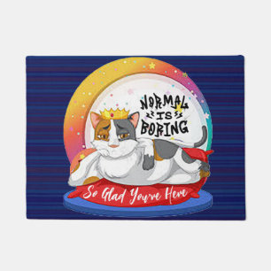 Normal is Boring #2 Doormat