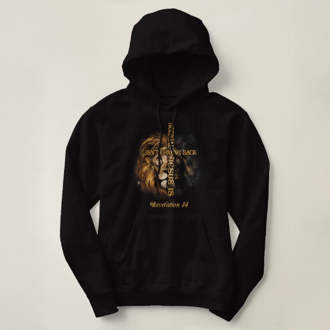 Normal Isnt Coming Back But Jesus Is Cross Christi Hoodie (Design Front)