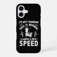 Normal Lunch Lady Speed Funny Llama Saying Humour