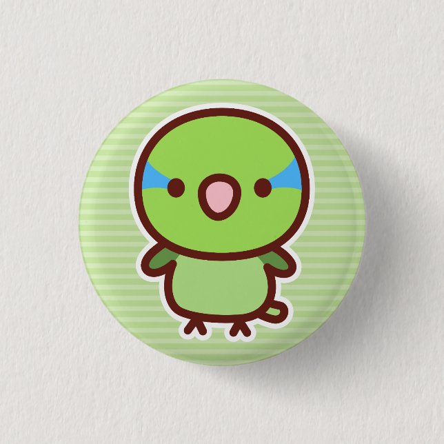 Normal male Pacific parrotlet 3 Cm Round Badge (Front)