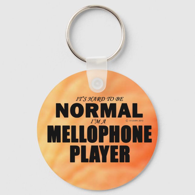 Normal Mellophone Player Key Ring (Front)