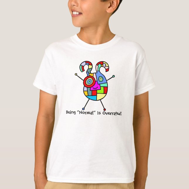 "Normal" Overrated (customisable) Shirt (Front)