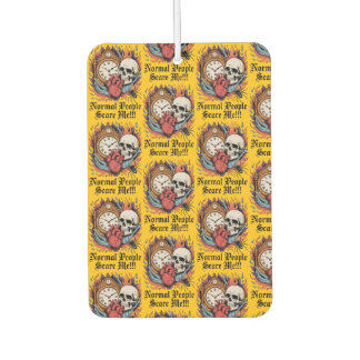 Normal People Scare Me Car Air Freshener