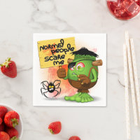 'Normal People Scare Me' Frankenstein Character