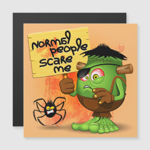 'Normal People Scare Me' Humorous Frankenstein