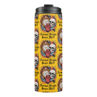 Normal People Scare Me Thermal Tumbler