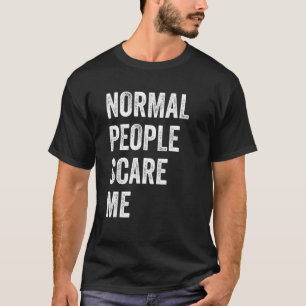 Normal People Scare Me Vintage T-Shirt