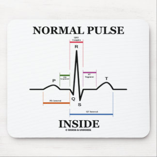 Normal Pulse Inside Mouse Mat