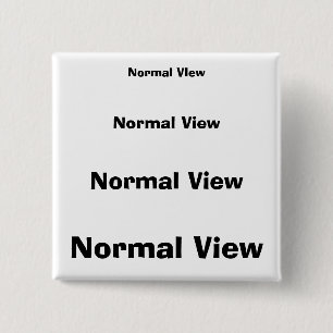 Normal View 15 Cm Square Badge