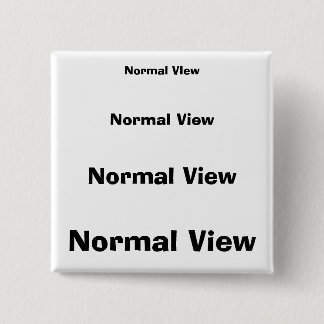 Normal View 15 Cm Square Badge