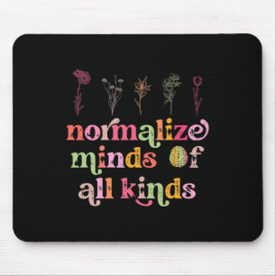 Normalise Minds Of All Kinds Autism Awareness Sped Mouse Mat