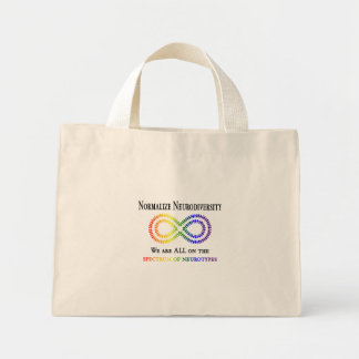 Normalise Neurodiversity Mini Tote Bag