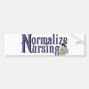 Normalise Nursing Bumper Sticker