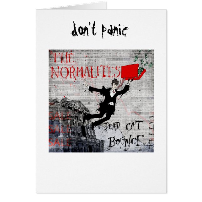Normalites - Dead Cat Bounce don't panic (Front)
