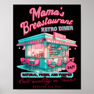 Normalize Breastfeeding Mom Breastfeed Mama's Brea Poster