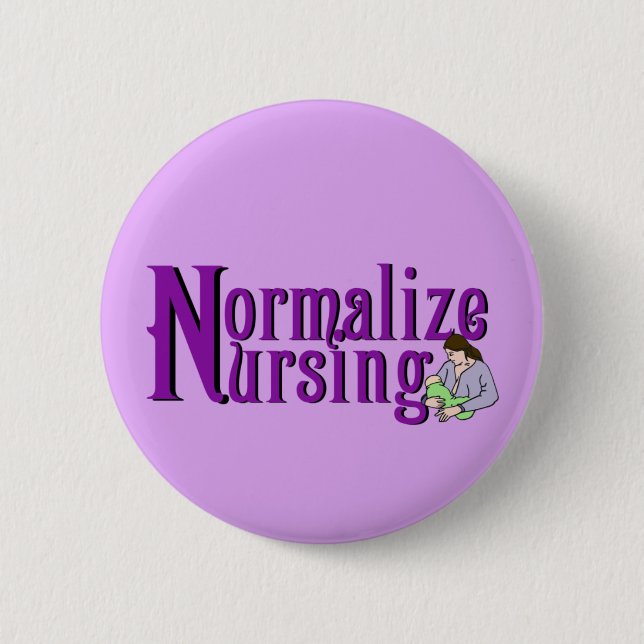 Normalize Nursing 6 Cm Round Badge (Front)