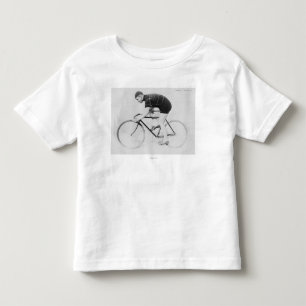 Norman Anderson Side View of Racing Bicycle Toddler T-Shirt