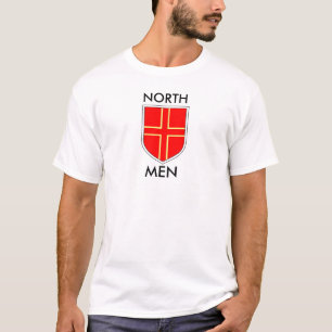 Norman Blazon of Saint-olaf, "NORTH MEN" T-Shirt