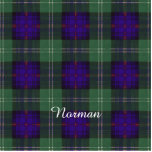 Norman clan Plaid Scottish kilt tartan Photo Sculpture Key Ring<br><div class="desc">The real Scottish tartan. The Norman family uses the Sutherland tartan.</div>