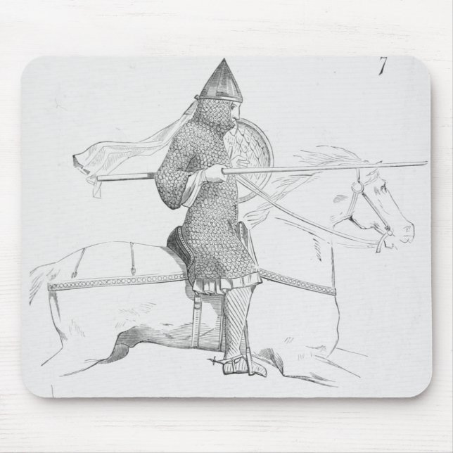 Norman Knight Mouse Mat (Front)