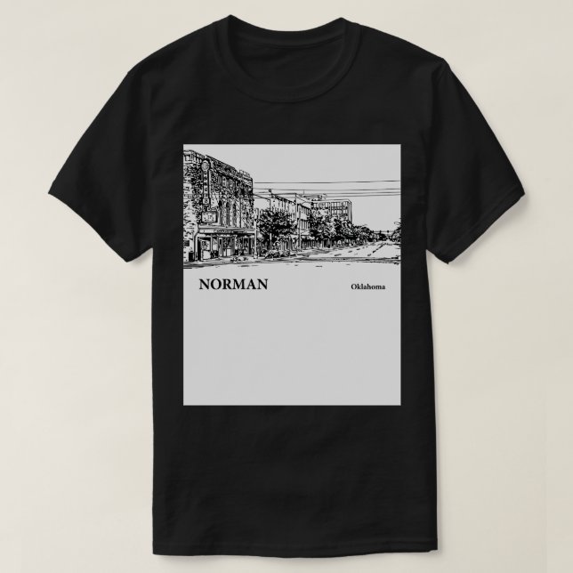 Norman Oklahoma  2 T-Shirt (Design Front)