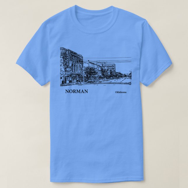 Norman Oklahoma  3 T-Shirt (Design Front)