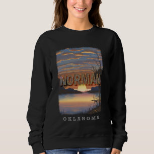 Norman Oklahoma OK Lake Thunderbird State Park SD7 Sweatshirt