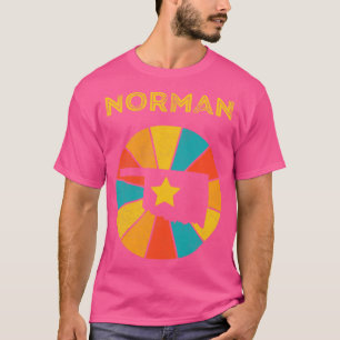 Norman Oklahoma Vintage Distressed Souvenir 1 T-Shirt