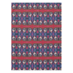 Norman Prefers to Draw in his Sleep Tablecloth