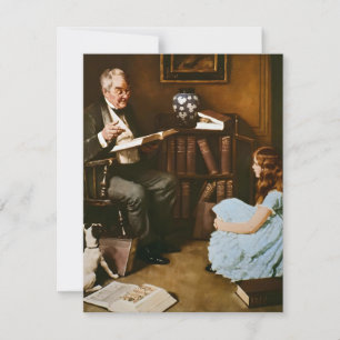  Norman Rockwell Whereabouts Encyclopaedia Britann Holiday Card