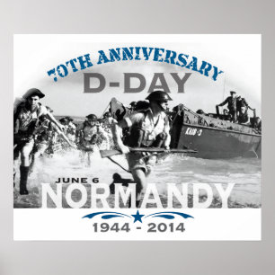 Normandy 70th D-Day Anniversary Poster