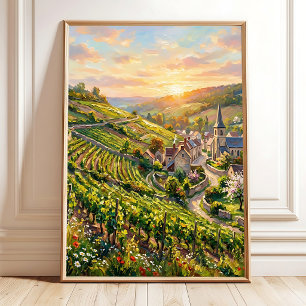 Normandy Impressionist Wall Art Canvas Print