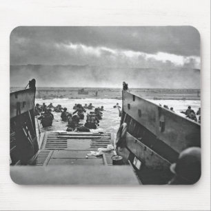 Normandy Invasion at D-Day - 1944 Mouse Mat
