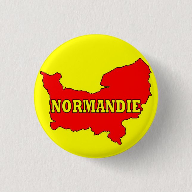 Normandy swipes in 3 cm round badge (Front)