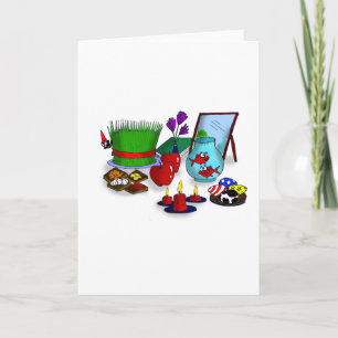 Norooz Cartoon Holiday Card