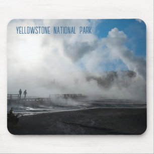Norris Geyser Basin Yellowstone National Park Mouse Mat