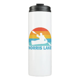 Norris Lake Tennessee Kayak Thermal Tumbler